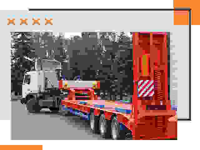 Перевозки на тралах и платформах в Гатчине